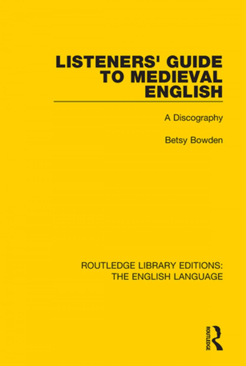 Big bigCover of Listeners' Guide to Medieval English