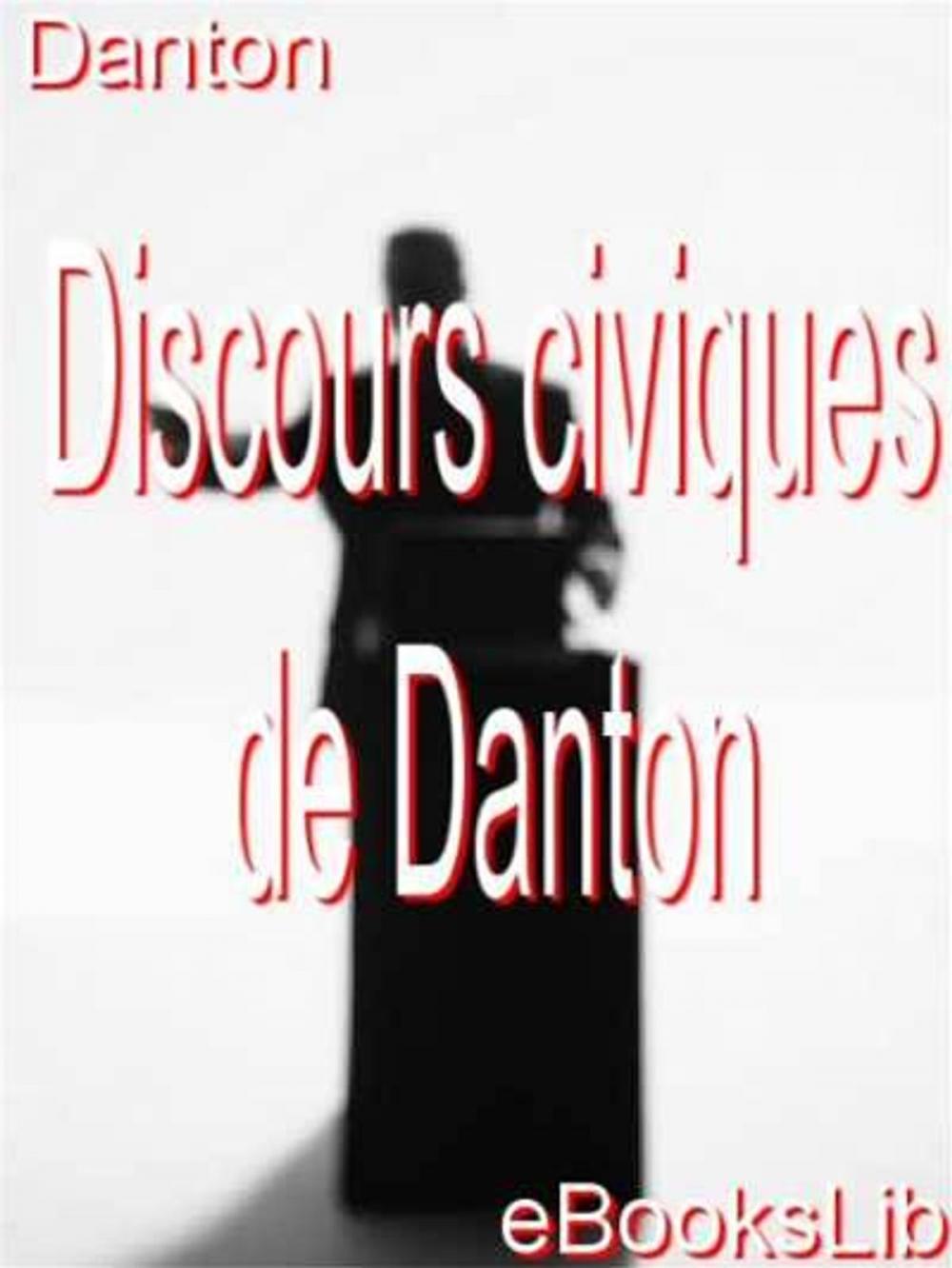 Big bigCover of Discours civiques de Danton