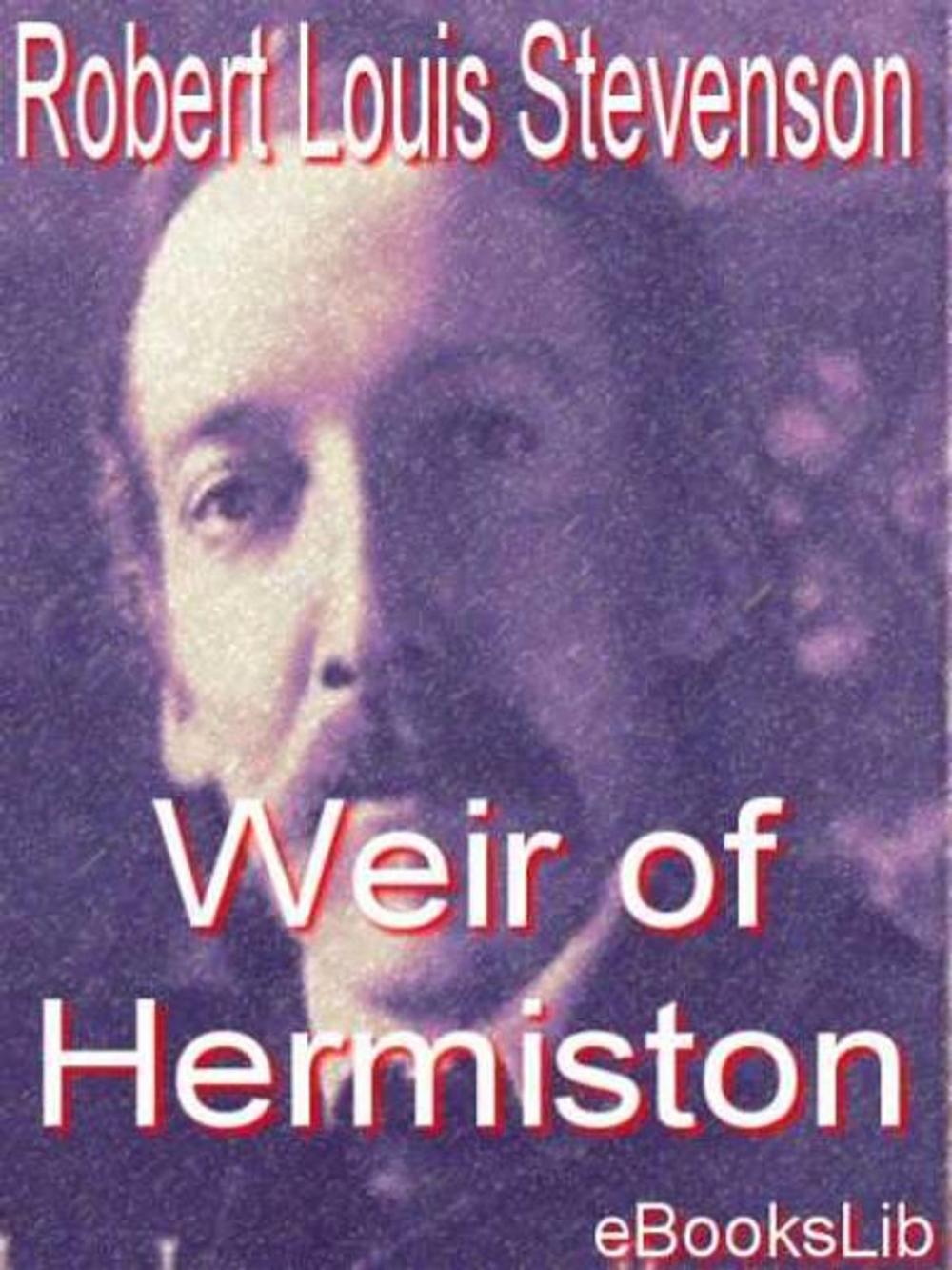 Big bigCover of Weir of Hermiston