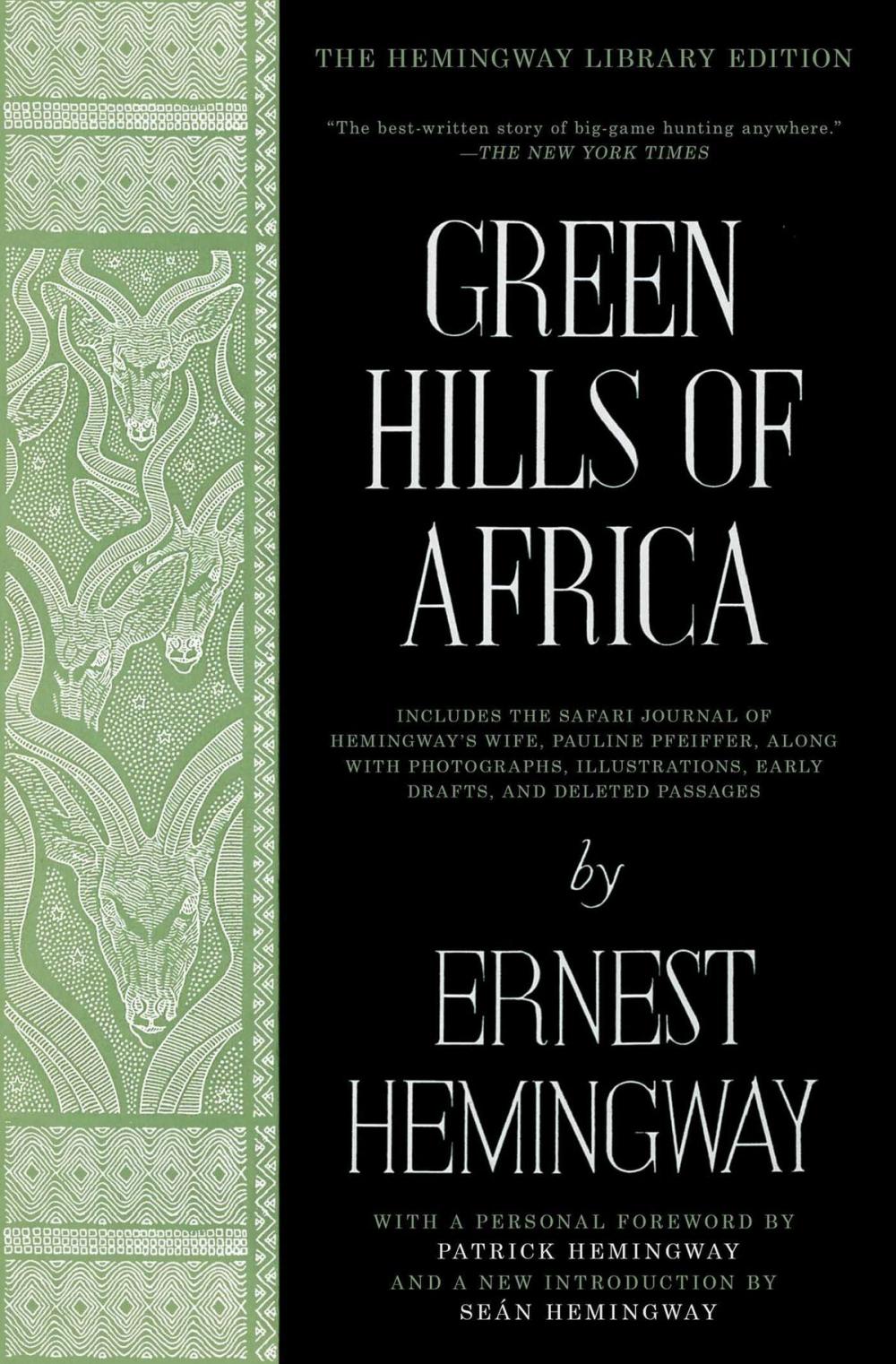 Big bigCover of Green Hills of Africa