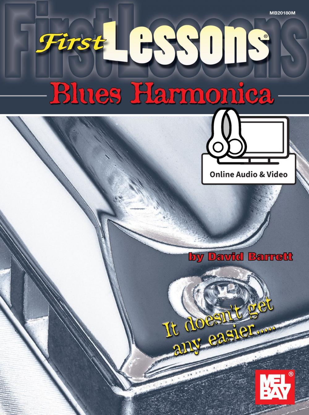 Big bigCover of First Lessons Blues Harmonica