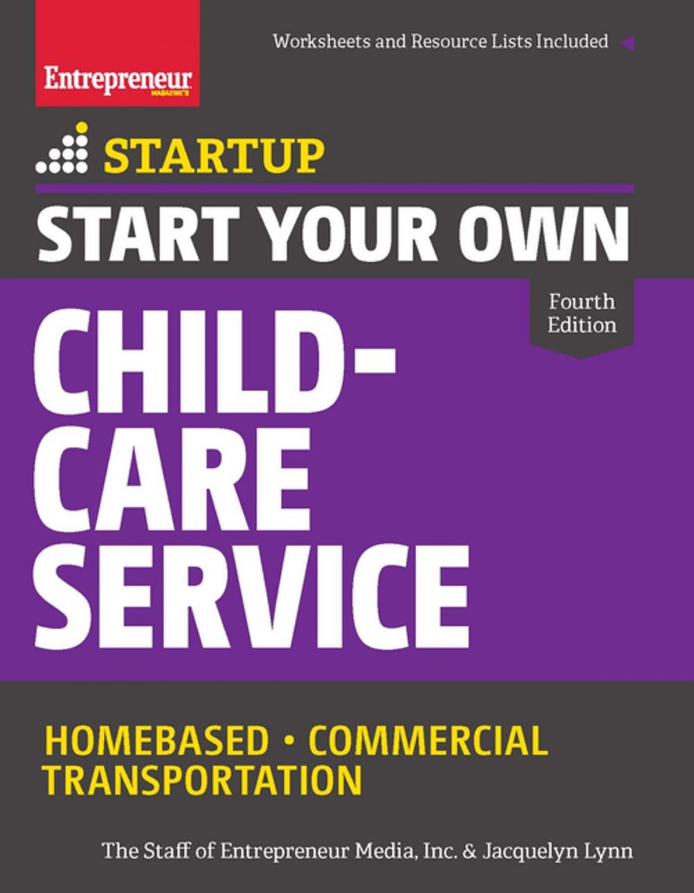 Big bigCover of Start Your Own Child-Care Service
