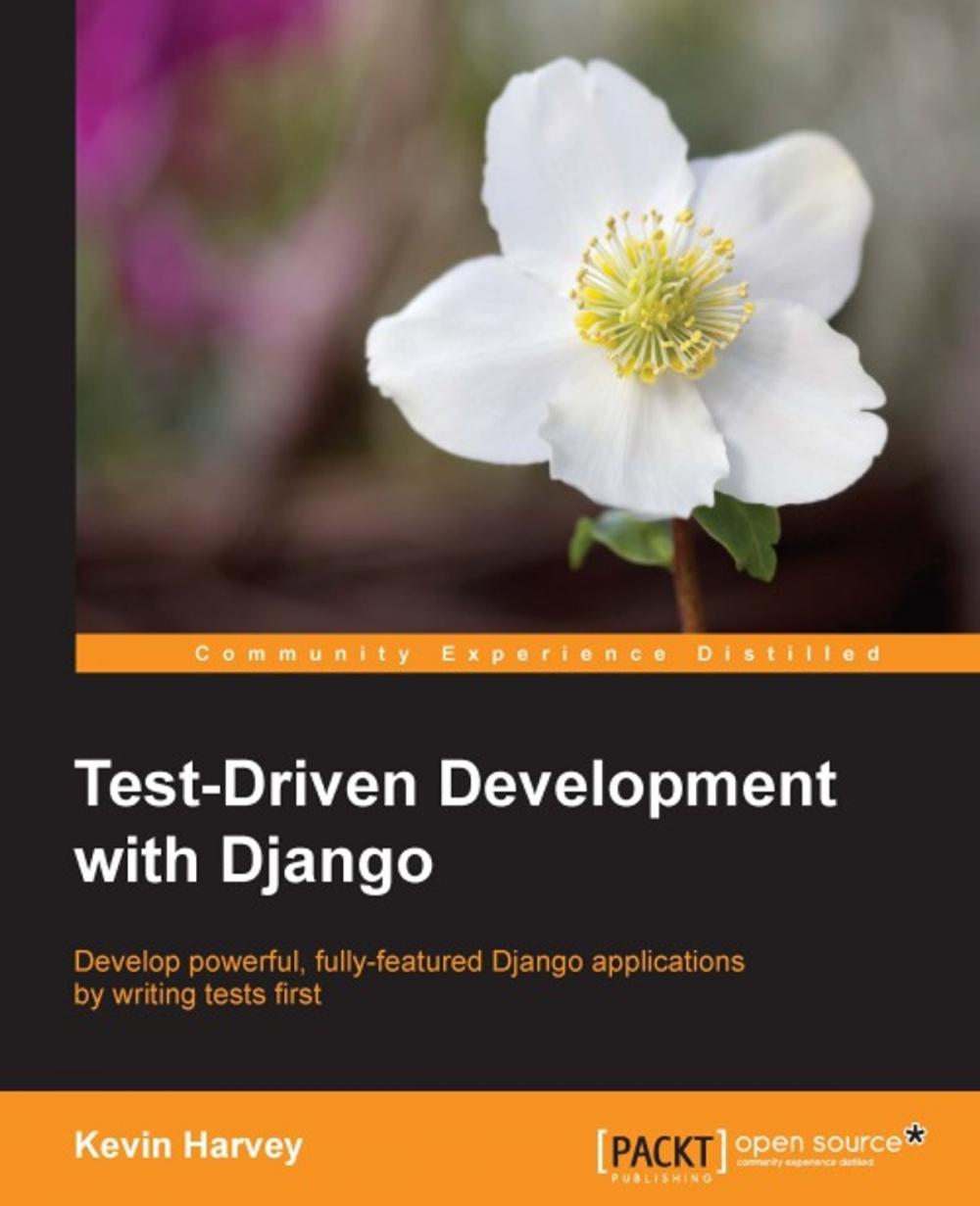Big bigCover of Test-Driven Development with Django