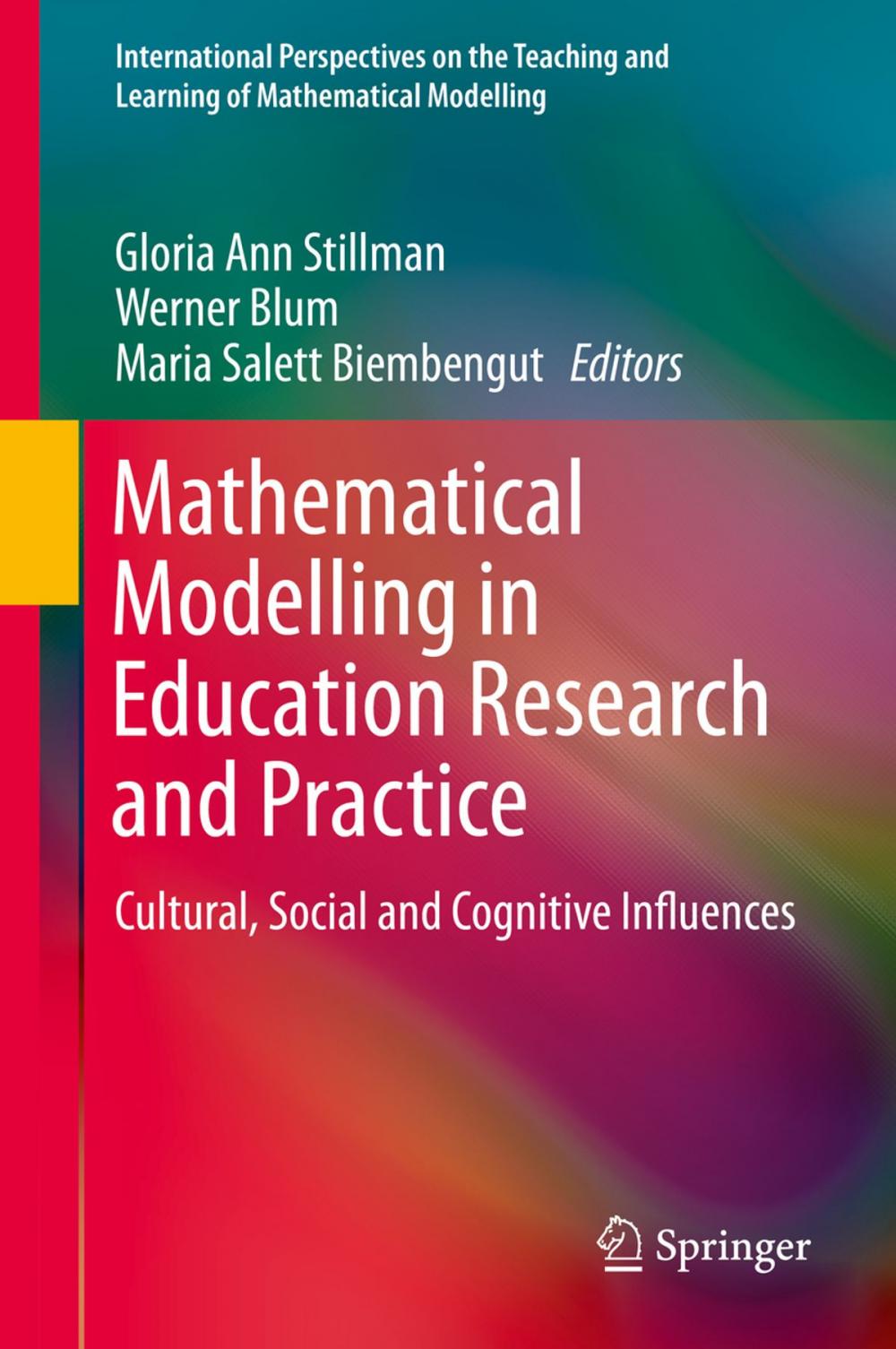 Big bigCover of Mathematical Modelling in Education Research and Practice
