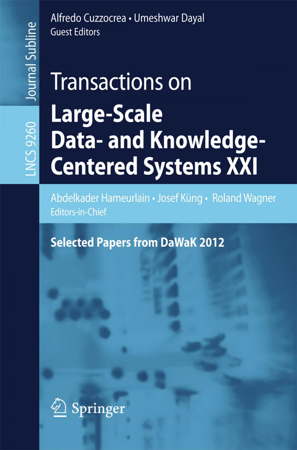 Big bigCover of Transactions on Large-Scale Data- and Knowledge-Centered Systems XXI