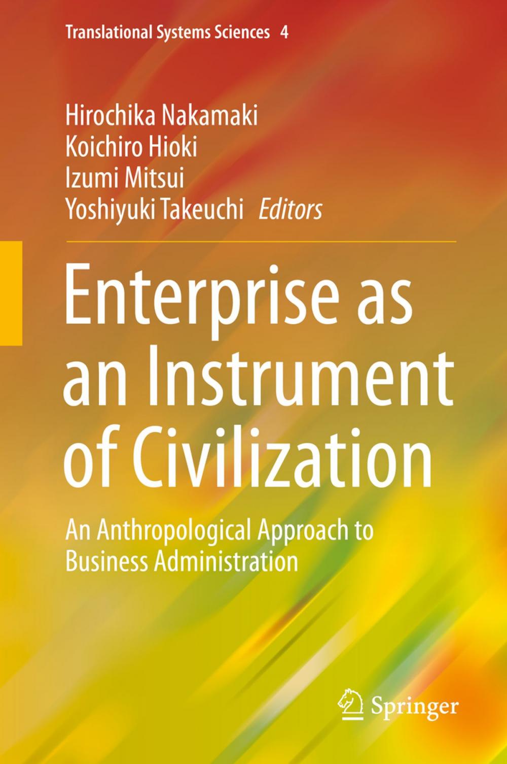 Big bigCover of Enterprise as an Instrument of Civilization