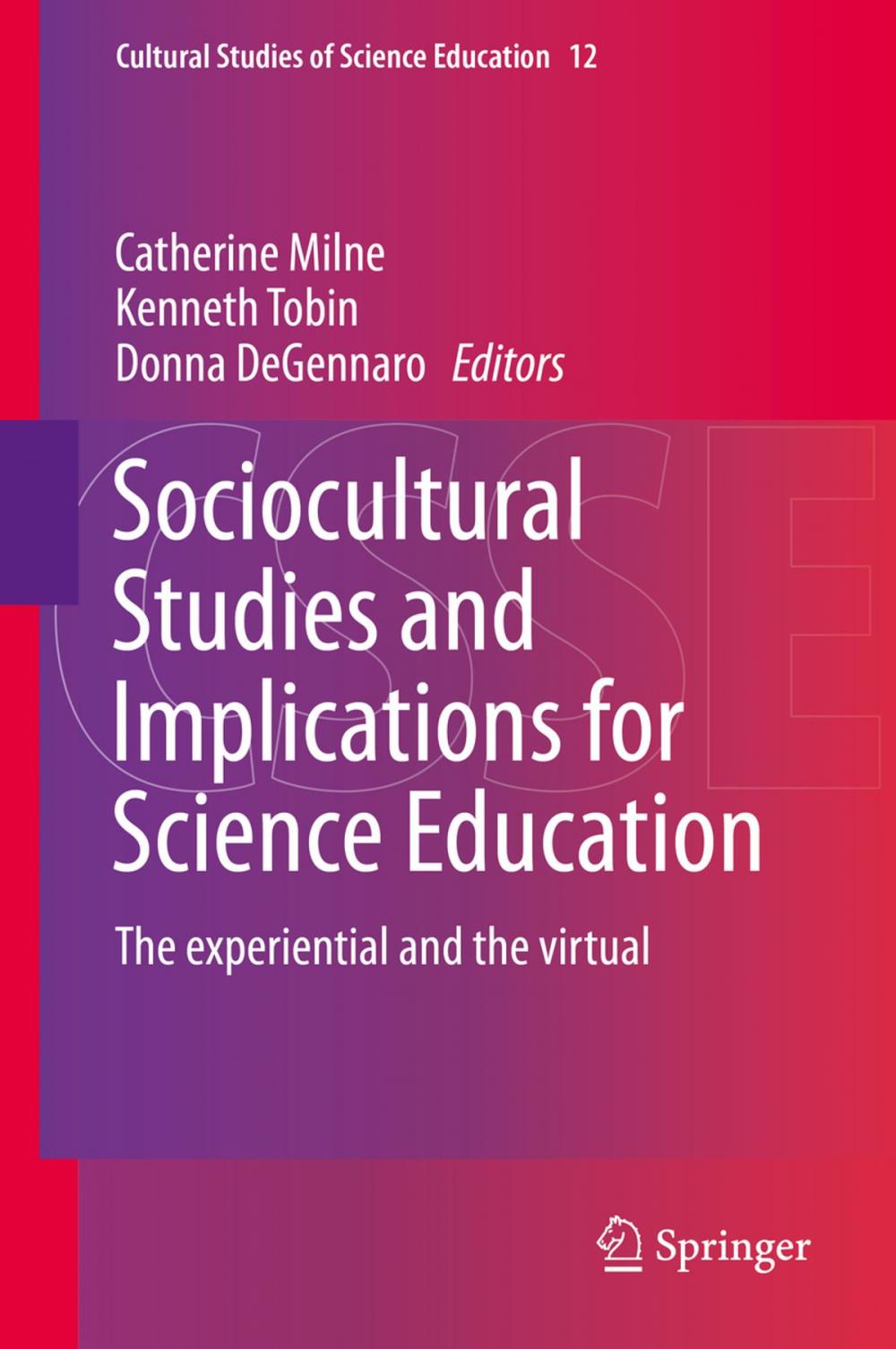 Big bigCover of Sociocultural Studies and Implications for Science Education