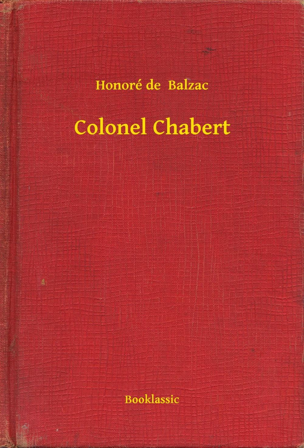 Big bigCover of Colonel Chabert