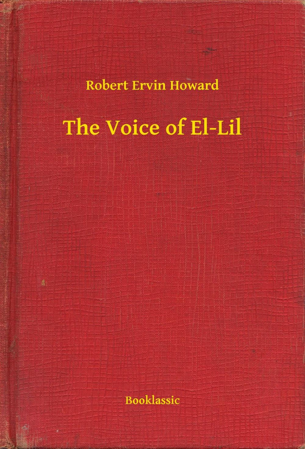Big bigCover of The Voice of El-Lil