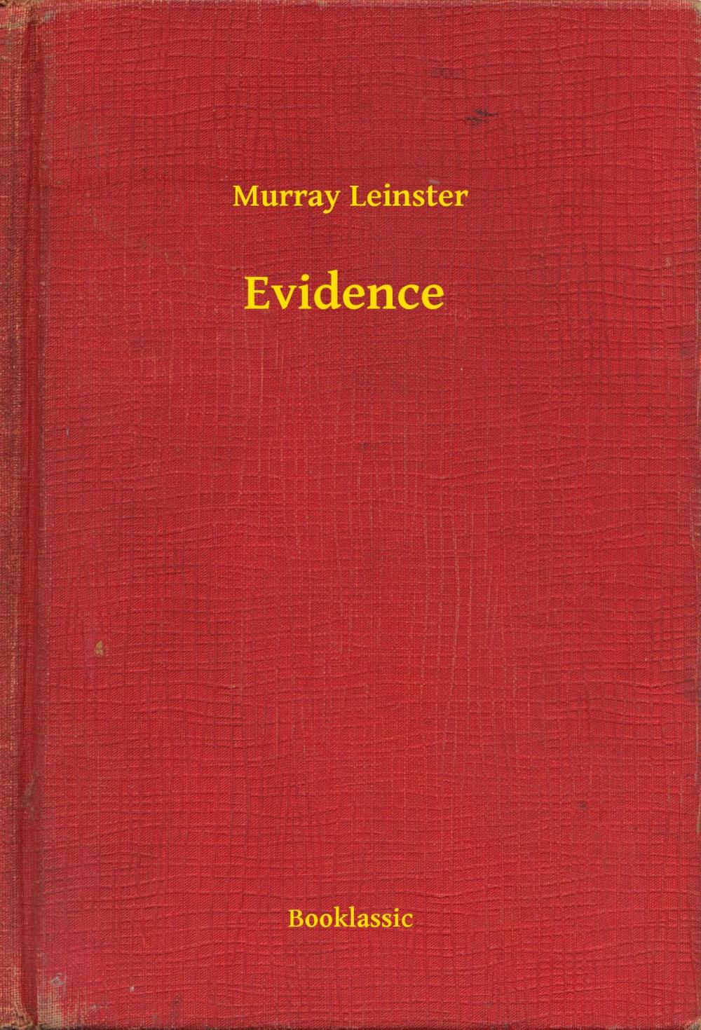 Big bigCover of Evidence