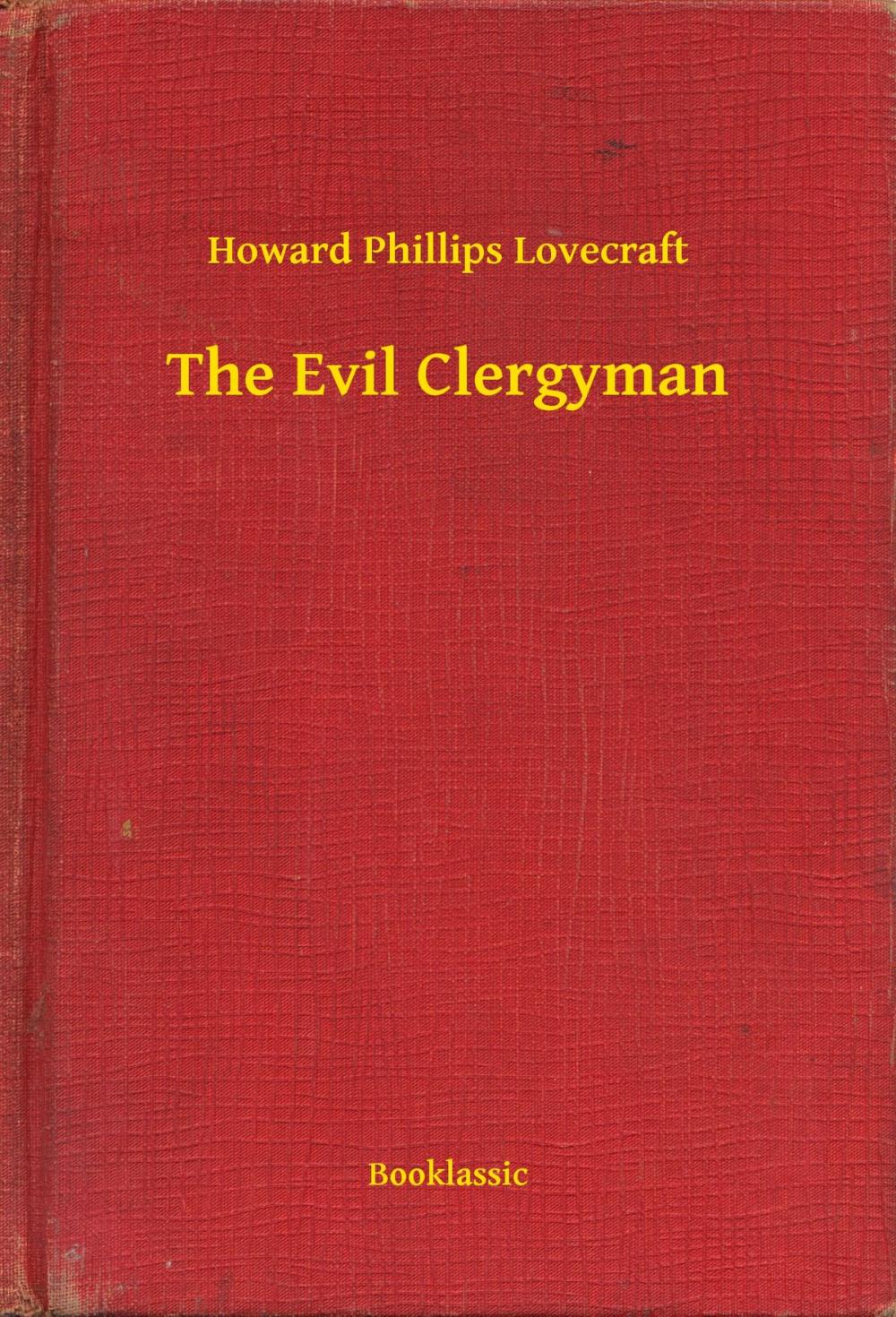 Big bigCover of The Evil Clergyman