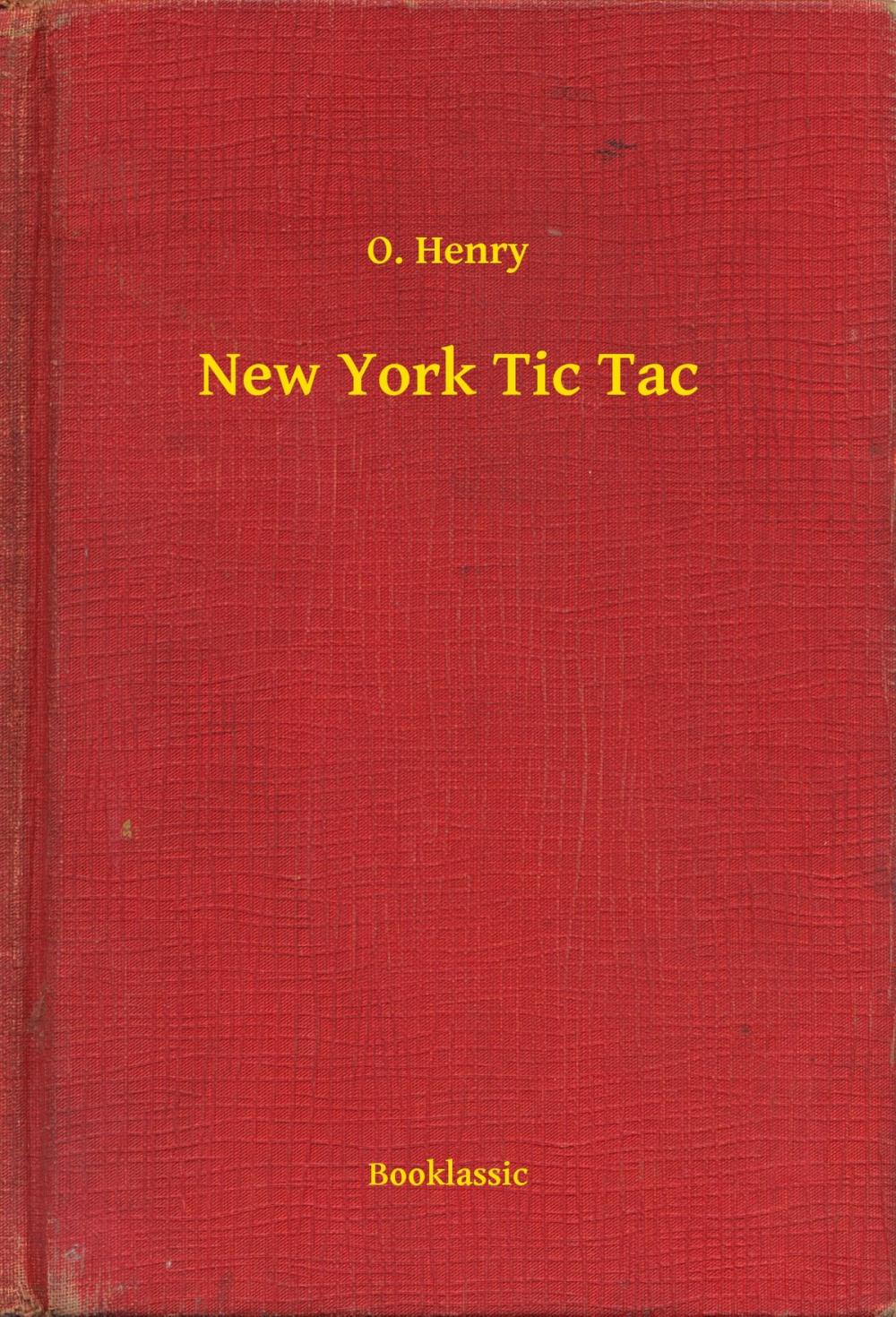 Big bigCover of New York Tic Tac