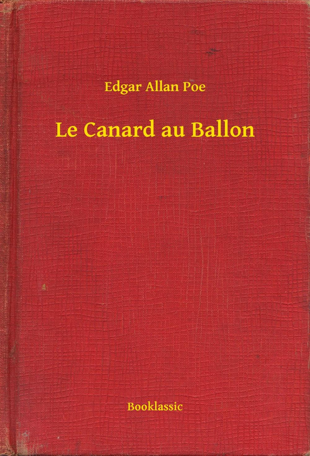 Big bigCover of Le Canard au Ballon
