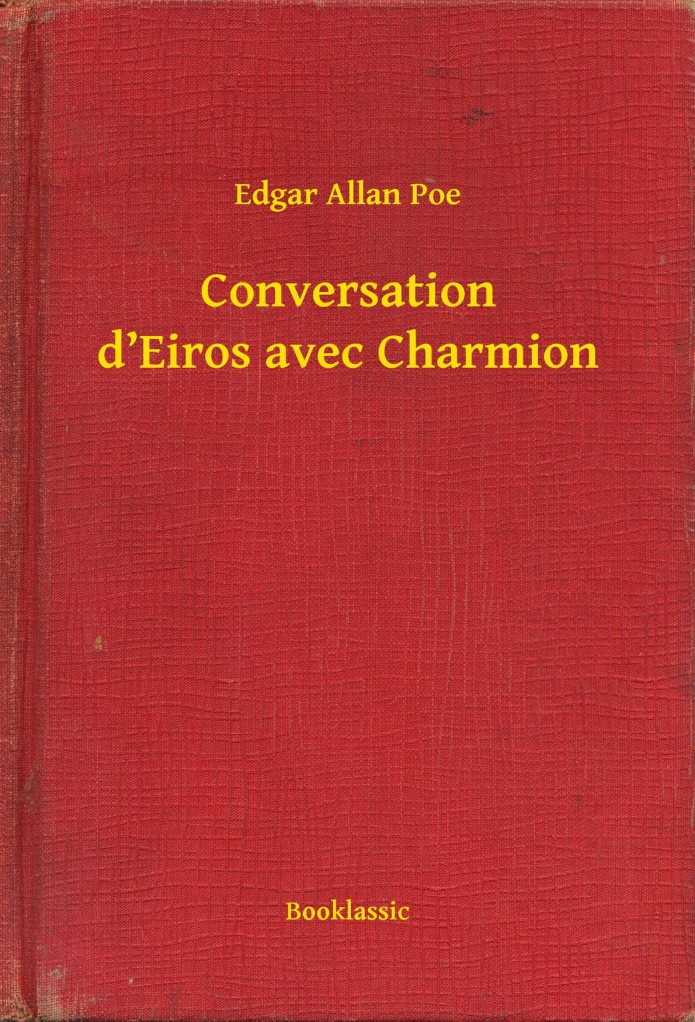 Big bigCover of Conversation d’Eiros avec Charmion