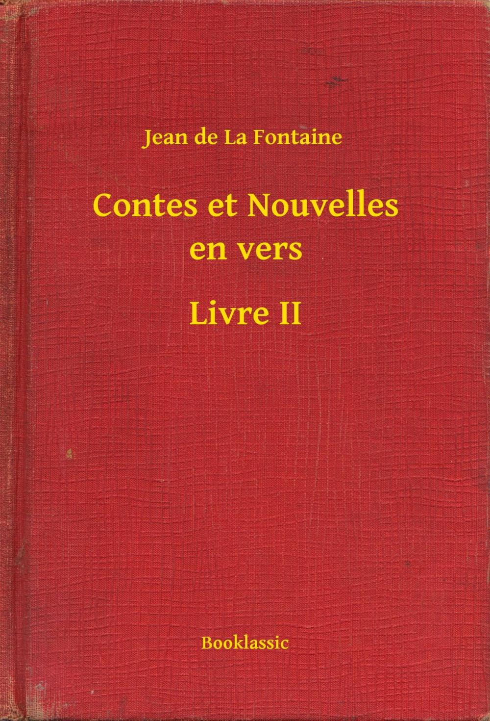Big bigCover of Contes et Nouvelles en vers - Livre II