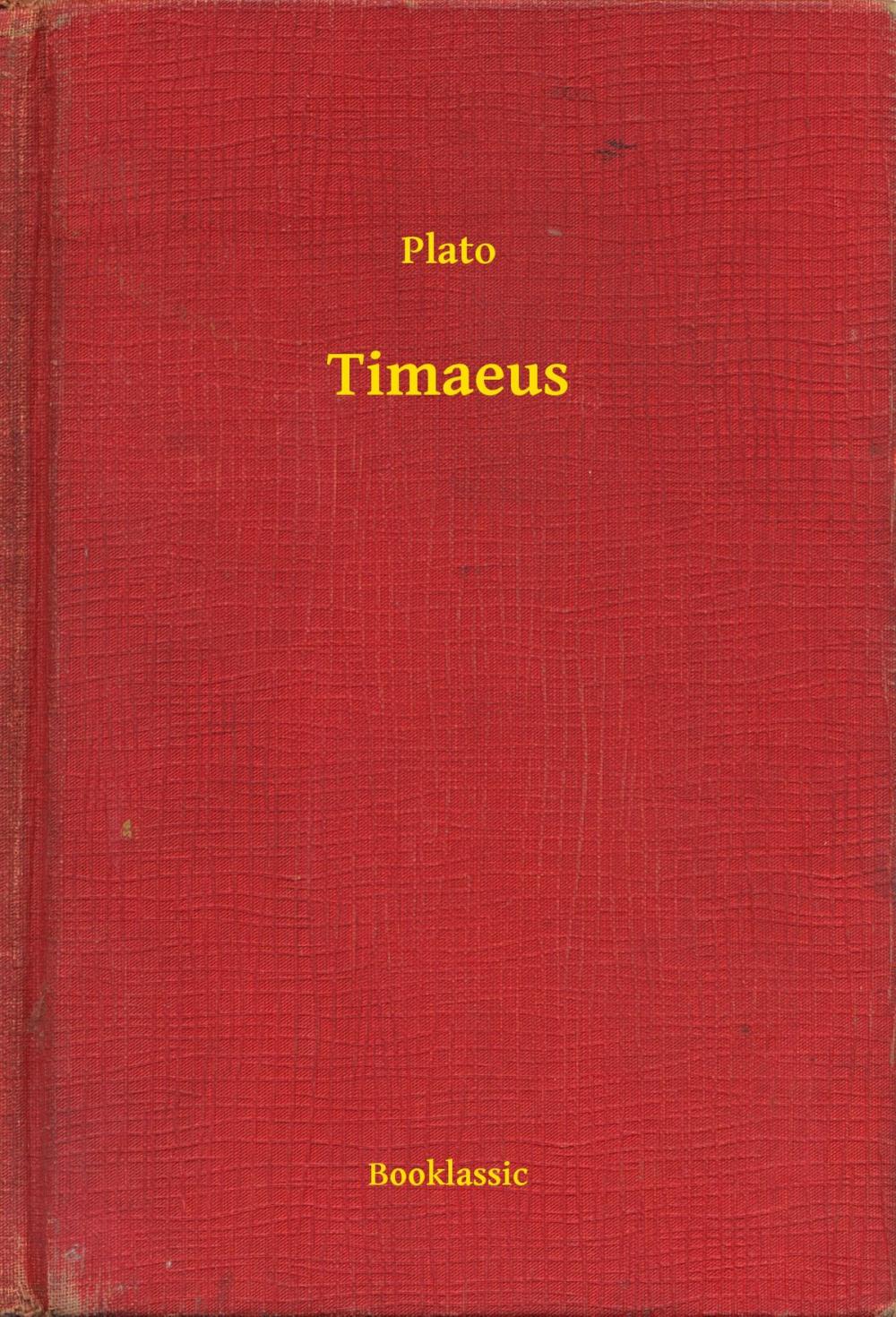 Big bigCover of Timaeus