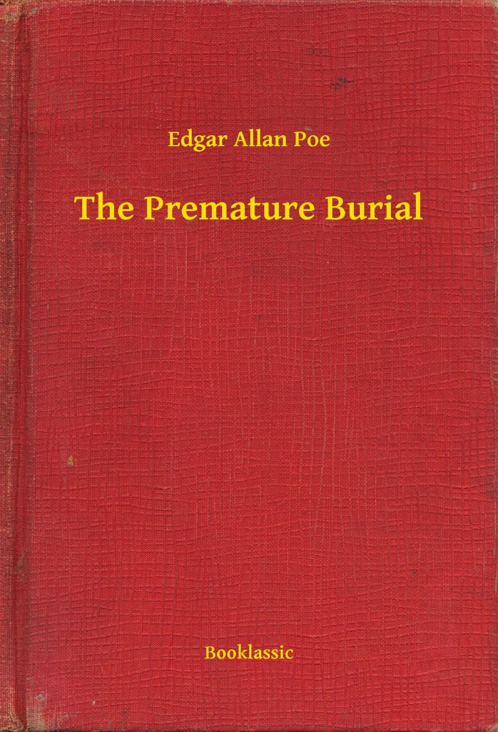 Big bigCover of The Premature Burial