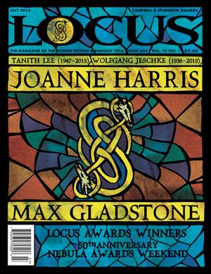 Cover of Locus Magazine, Issue #654, July 2015