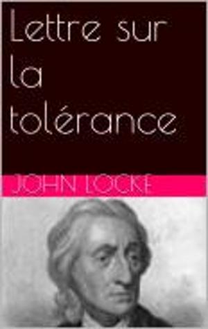 Cover of the book Lettre sur la tolérance by Érasme