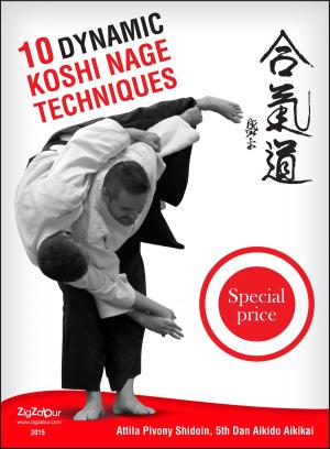Cover of the book 10 Dynamic Koshi Nage techniques by Igor Shmygin, Shihan 6th Dan Aikido Aikikai