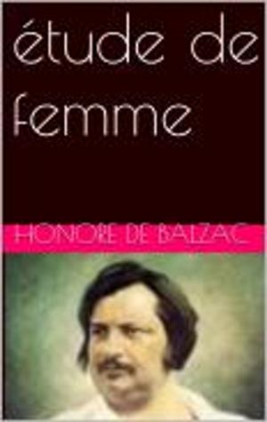 Cover of the book étude de femme by Maurice Barrès