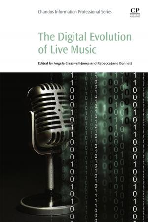 Book cover of The Digital Evolution of Live Music
