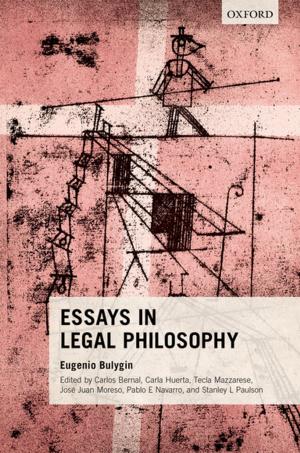 Cover of the book Essays in Legal Philosophy by Lucy Allais