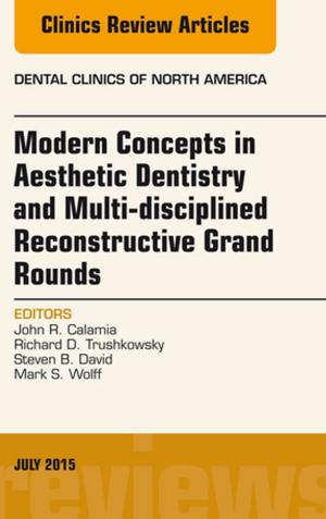 Cover of the book Modern Concepts in Aesthetic Dentistry and Multi-disciplined Reconstructive Grand Rounds, An Issue of Dental Clinics of North America, E-Book by Jack Ferracane, PhD, Luiz E. Bertassoni, DDS, PhD, Carmem S. Pfeifer, DDS, PhD