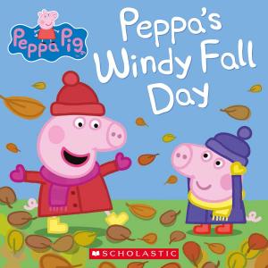 Cover of Peppa's Windy Fall Day (Peppa Pig)
