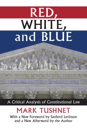 Book cover of Red, White, and Blue
