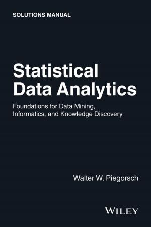 Cover of the book Statistical Data Analytics by Nikolas Provatas, Ken Elder