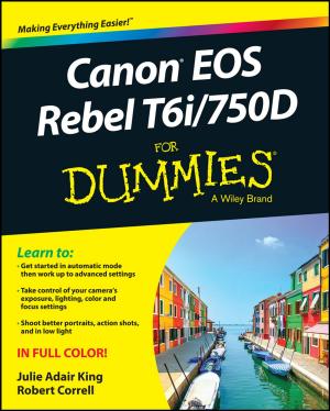 Cover of the book Canon EOS Rebel T6i / 750D For Dummies by Ervin L. Black, Mark L. Zyla