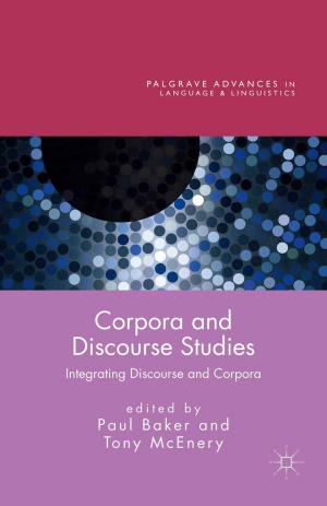 Cover of the book Corpora and Discourse Studies by P. Benson, G. Barkhuizen, P. Bodycott, J. Brown