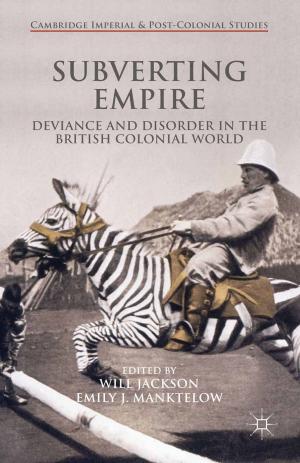 Cover of the book Subverting Empire by M. Jones