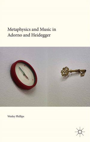 Cover of the book Metaphysics and Music in Adorno and Heidegger by J. Board, A. Dufour, Y. Hartavi, C. Sutcliffe