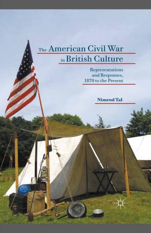 Book cover of The American Civil War in British Culture