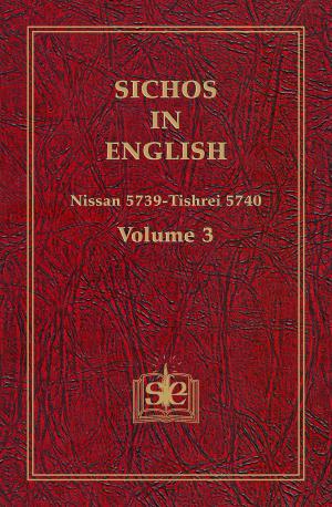 Book cover of Sichos In English, Volume 3: Nissan-Elul 5739