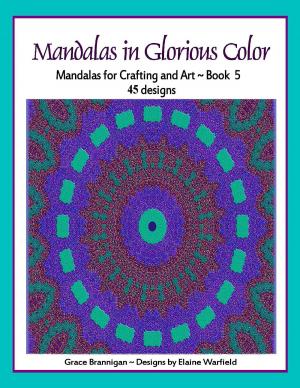 Book cover of Mandalas in Glorious Color Book 5