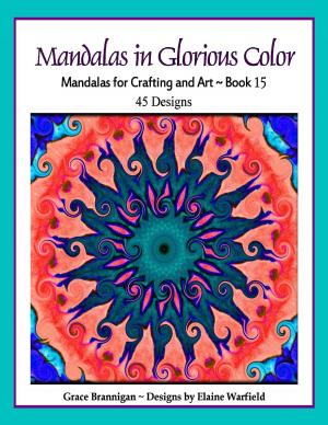 Book cover of Mandalas in Glorious Color Book 15