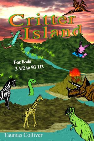Book cover of Critter Island: Illustrated Children's Stories of Rhyme with Coloring Book
