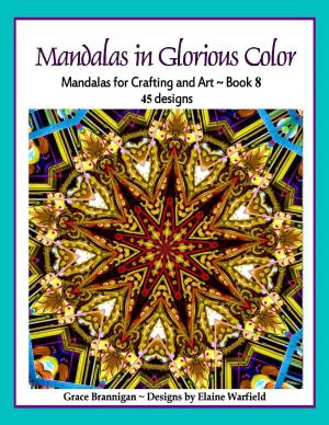 Book cover of Mandalas in Glorious Color Book 8