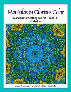 Book cover of Mandalas in Glorious Color Book 4