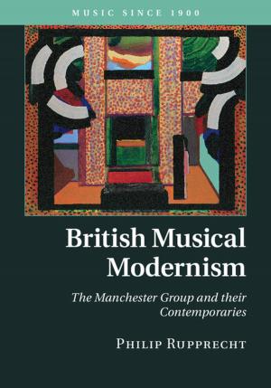 Cover of the book British Musical Modernism by Richard E. Mshomba