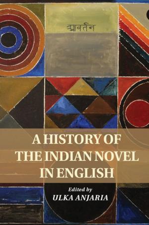 Cover of the book A History of the Indian Novel in English by Richard Adelman