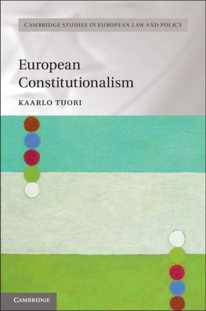 Cover of the book European Constitutionalism by Andy Georgiou, Chris Thompson, James Nickells