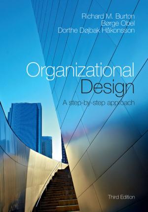 Cover of the book Organizational Design by Erik Schokkaert, Wulf Gaertner