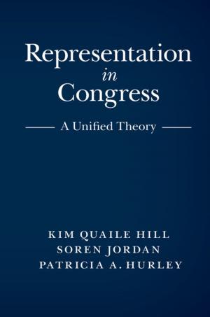 Cover of the book Representation in Congress by Kate Flavin, Clare Morkane, Sarah Marsh