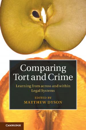 Cover of the book Comparing Tort and Crime by Marilyn Fleer