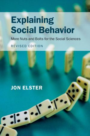 Cover of the book Explaining Social Behavior by J. E. R. Staddon