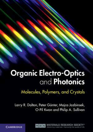 Cover of the book Organic Electro-Optics and Photonics by Robert von Friedeburg